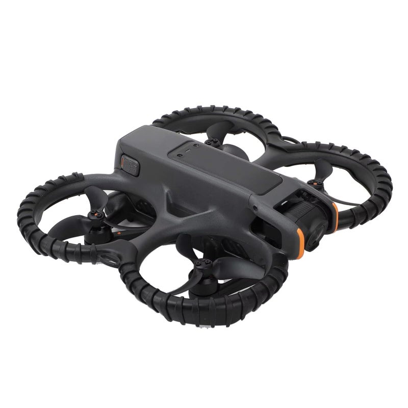 FSIDIWT Avata 2 Propeller Guard Protector, Anti-Collision Prop Bumper Silicone Protective Cover Ring for DJI Avata 2 Accessories (Black) - Image 1